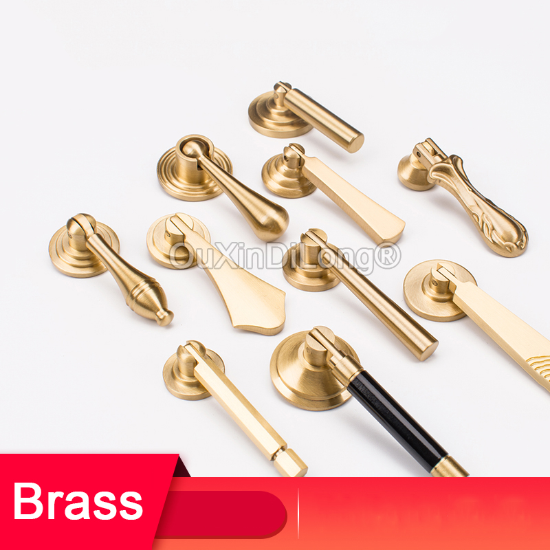 Furniture Hardware Drop Pulls - 1 個中国風真鍮ハンドル水滴プルペンダントハンドル食器棚と家具の引き出しハンドルハードウェア GF1129