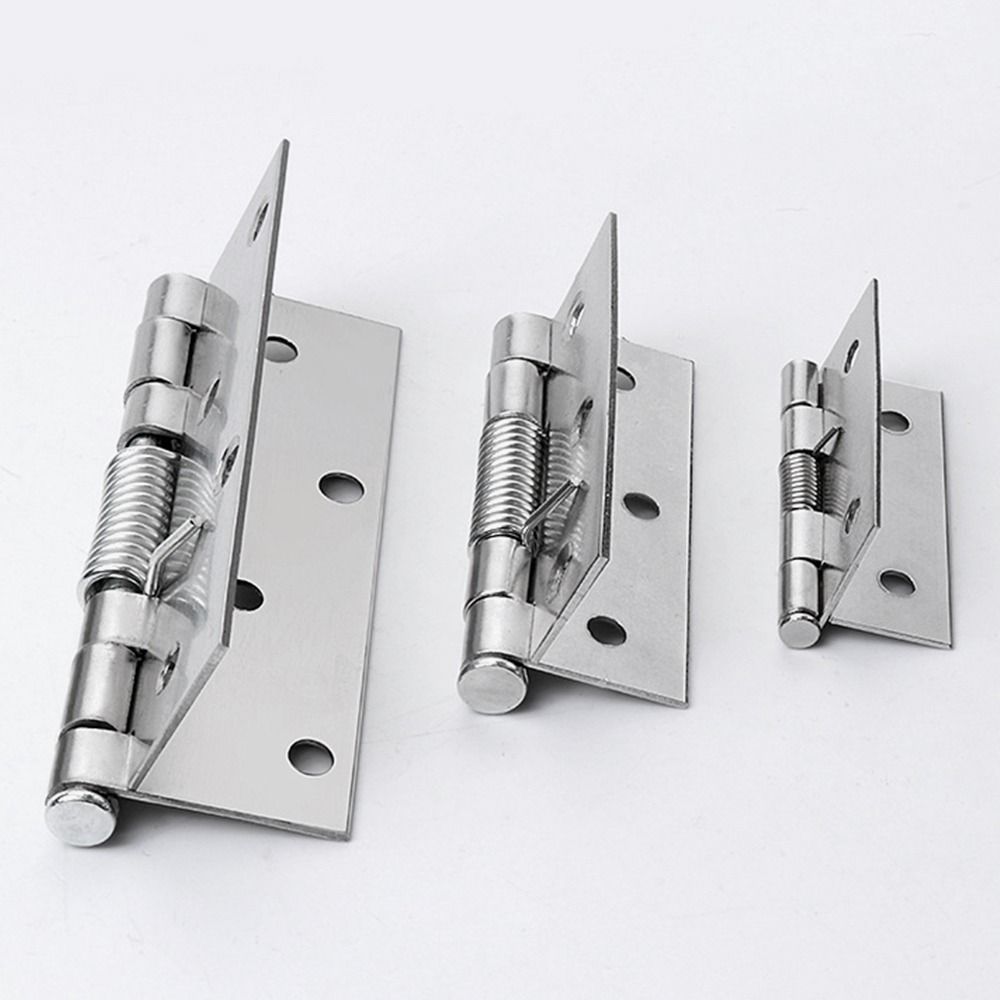 Furniture Hardware Hinges - ステンレス鋼自動リバウンドスプリングクロスヒンジウィンドウアクセサリードアヒンジ家具用品