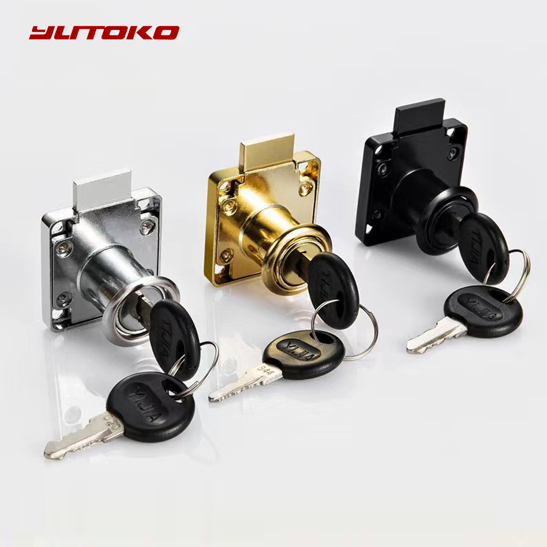Furniture Hardware Locks - Yutoko 高級デスク引き出しロック ワードローブロック キャビネットロック 家具カムロック