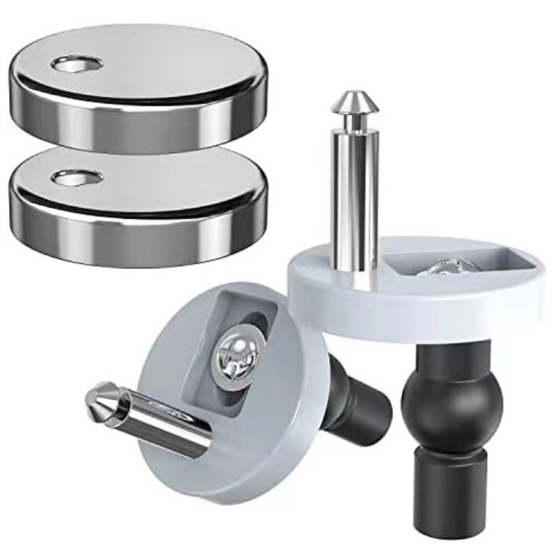 Furniture Hardware Hinges - 2 個の便座ヒンジトップフィックスヒンジパック取り付け交換用リリースクイックネジトイレ浴室家具アクセサリー用
