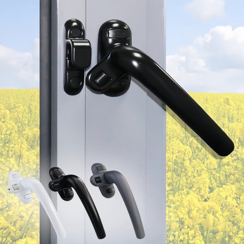 Furniture Hardware Locks - ユニバーサル開き窓ハンドルドアハンドルホイールロックバックル付きアルミ合金回転ハンドル家具用品ハードウェア