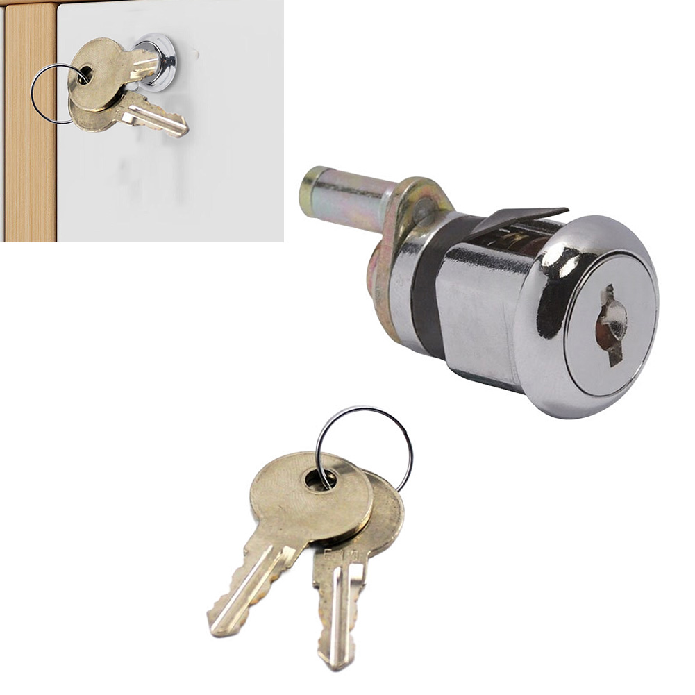 Furniture Hardware Locks - 亜鉛合金トリプルロック家具セントラルロックファイルキャビネット用ドアロックロッド付きセキュリティメカニズムオフィスストレージハードウェア