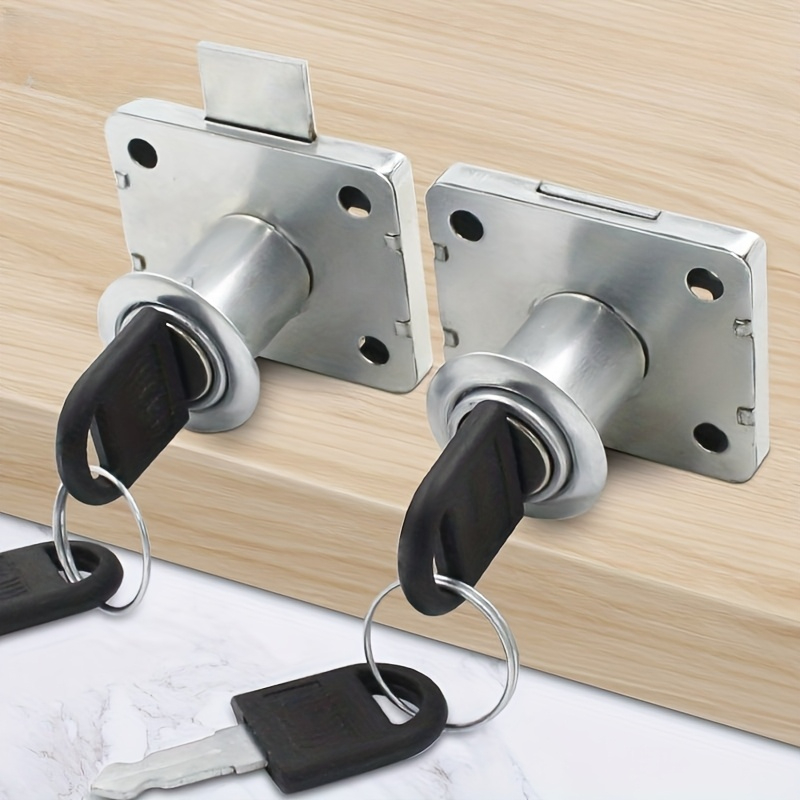 Furniture Hardware Cam Lock - キャビネット引き出しロックワードローブキャビネットカムロックキー付き家具ドアラッチハードウェアオフィスデスクレターボックスメールボックス用