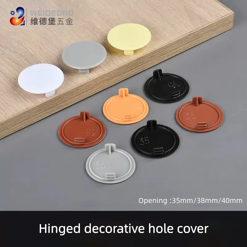 10個入り 35mm、38mm、40mm 丸型プラスチックヒ - Furniture Hardware Hinges のレビューと価格