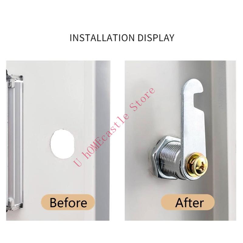 63HF 2セット引き出しカムロックセキュリティキャビネット - Furniture Hardware Cam Lock のレビューと価格
