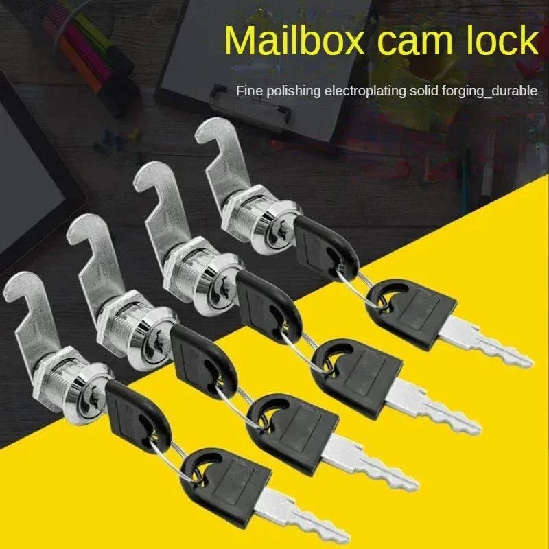 メールボックスファイルキャビネット用の2つのキーを備えた引き - Furniture Hardware Cam Lock のレビューと価格