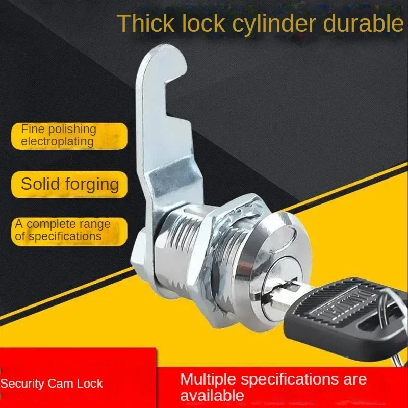 メールボックスファイルキャビネット用の2つのキーを備えた引き - Furniture Hardware Cam Lock のレビューと価格