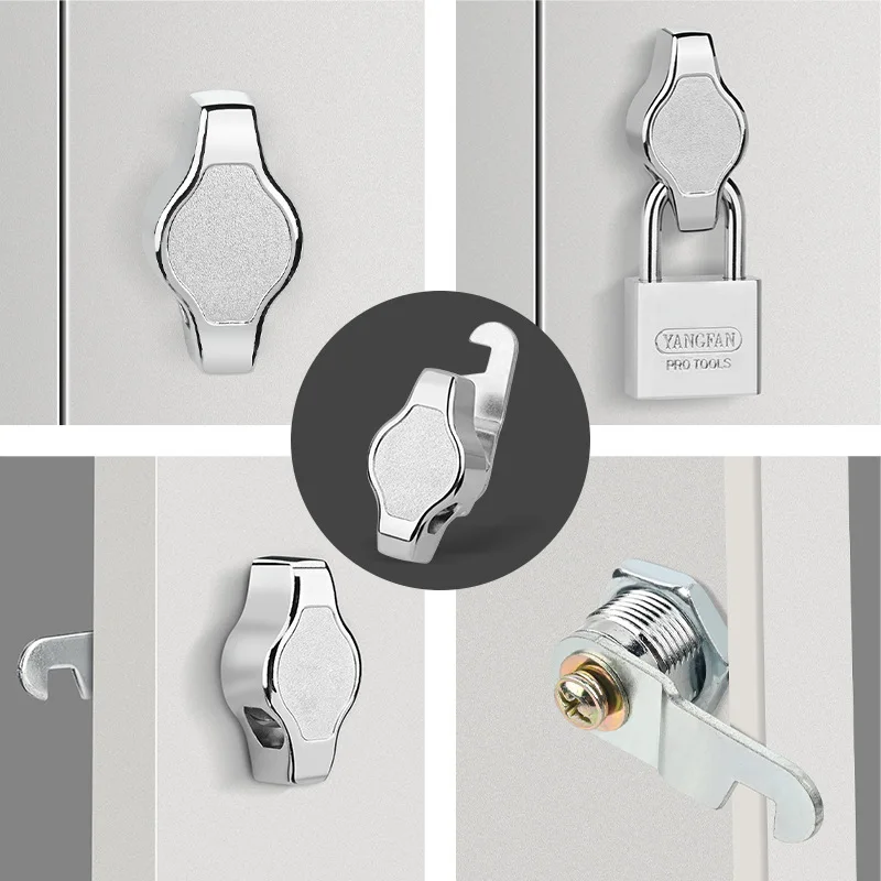 キャビネットドア南京錠キーレス機械式カムロック亜鉛合金機械式 - Furniture Hardware Locks のレビューと価格
