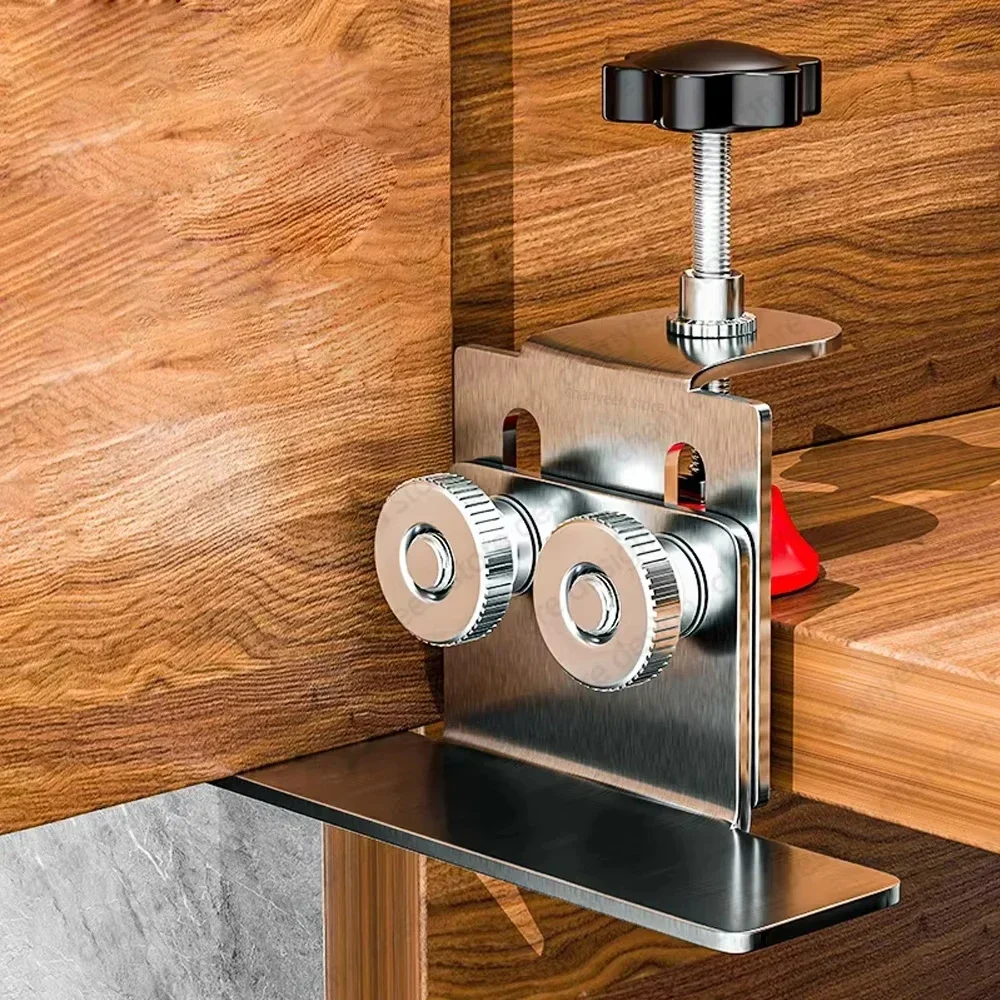 木工キャビネットアライメントクランプステンレス鋼引き出しフロ - Furniture Joint Hardware のレビューと価格
