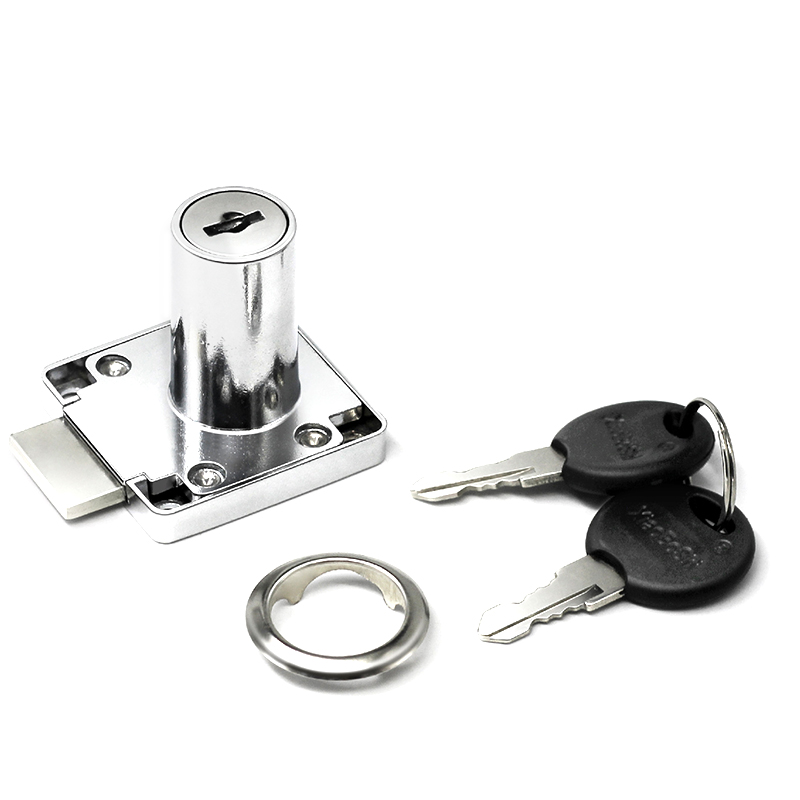 2キー付き引き出しロック キャビネットデスク引き出しロック  - Furniture Hardware Cam Lock のレビューと価格