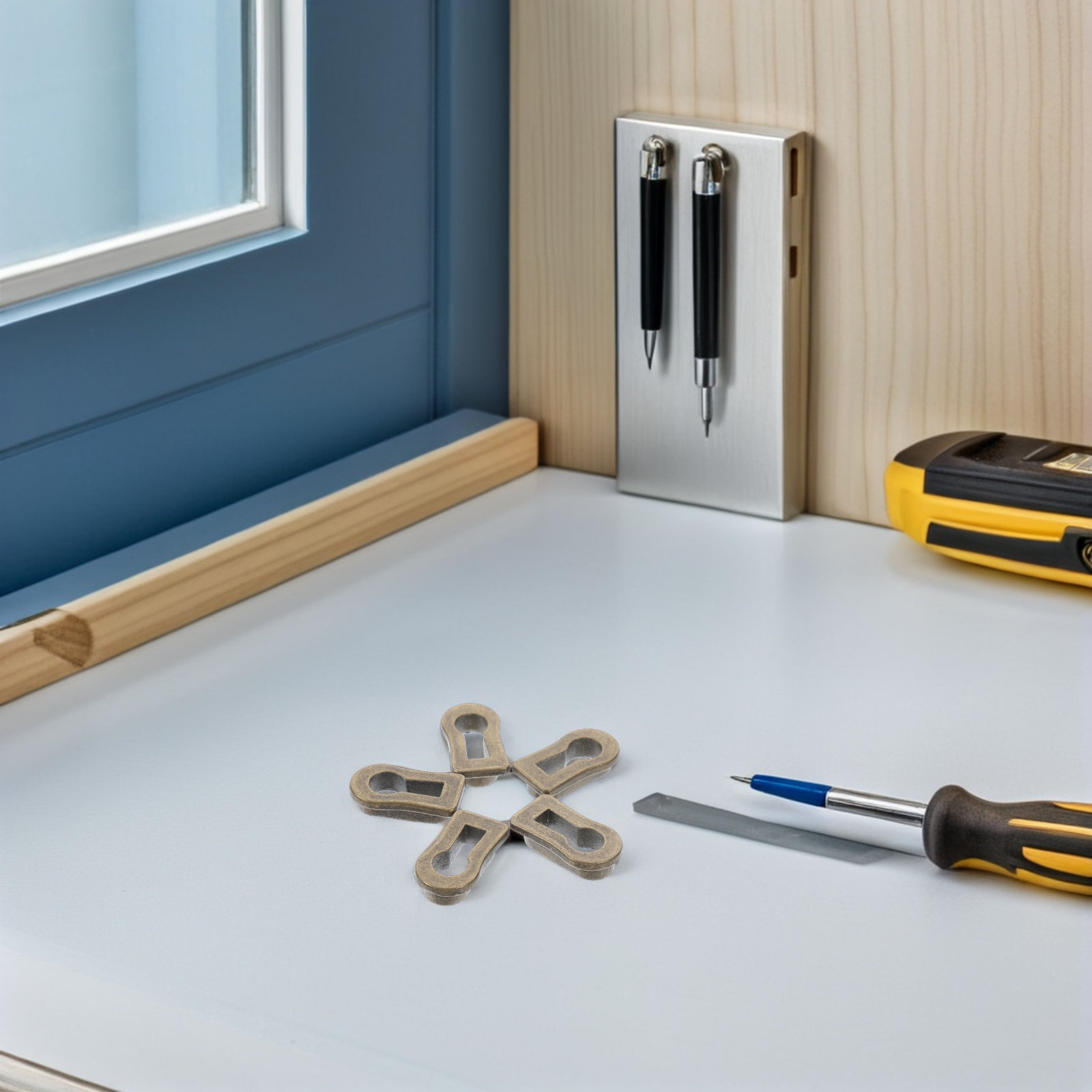 12 個の楕円形亜鉛合金キーホールエスカッションプレート装飾 - Furniture Hardware Locks のレビューと価格