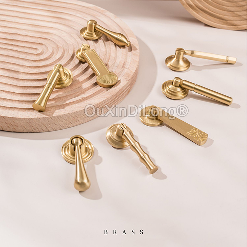 1 個中国風真鍮ハンドル水滴プルペンダントハンドル食器棚と家 - Furniture Hardware Drop Pulls のレビューと価格
