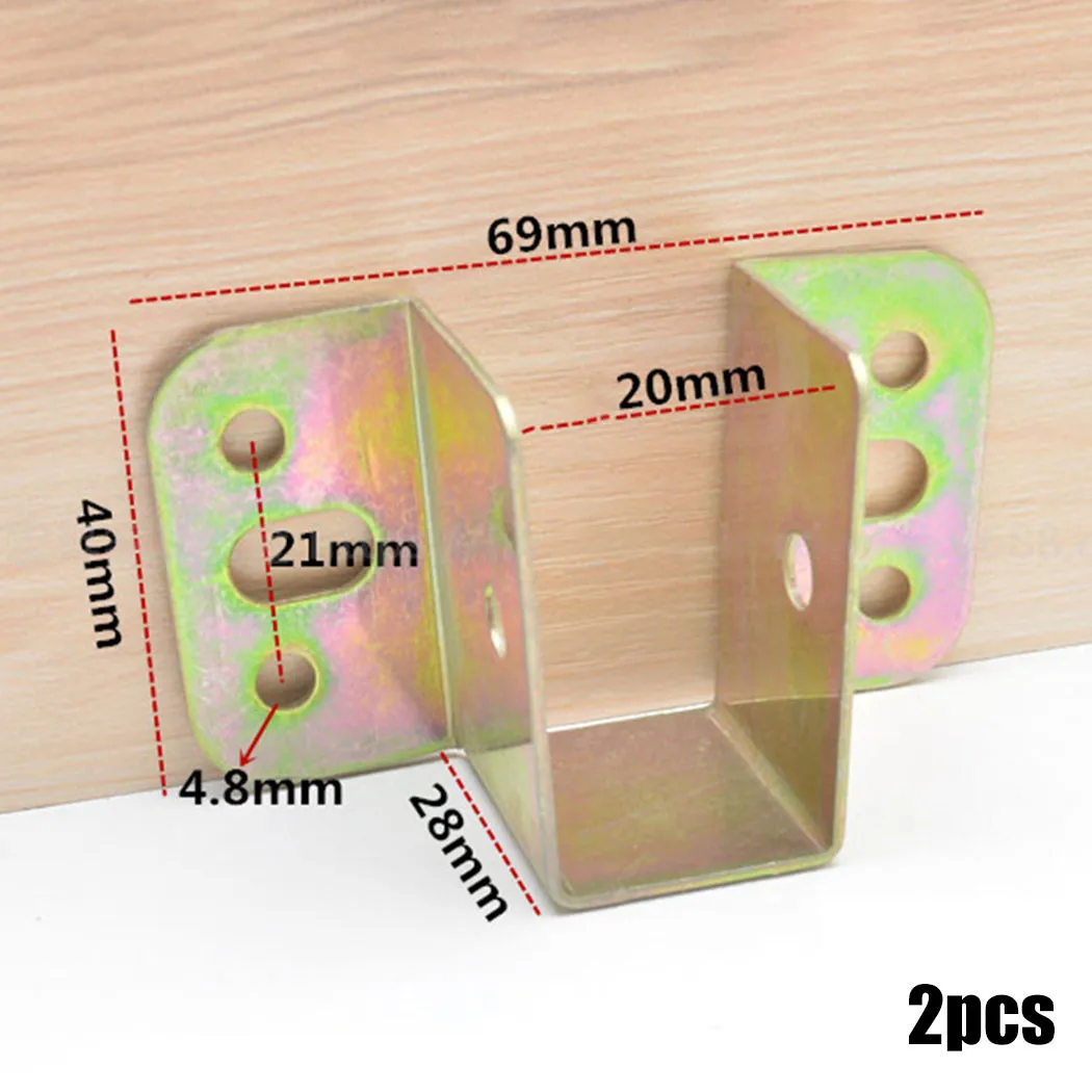 U字型金属製ベッドブラケット、ヒンジ取り付けコネクタ、ハード - Furniture Hardware Hinges のレビューと価格
