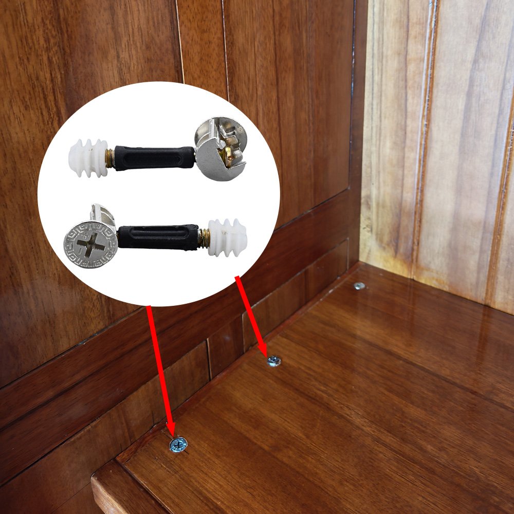 家具ハードウェア 3 in 1 カムロックコネクタ M6 ネ - Furniture Hardware Cam Lock のレビューと価格