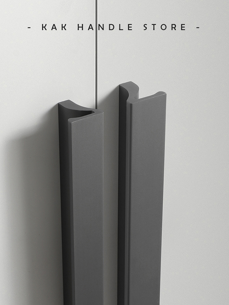 Kak-黒の隠しキャビネットハンドル、キッチン食器棚ドア、ク - Furniture Rotating Hardware のレビューと価格