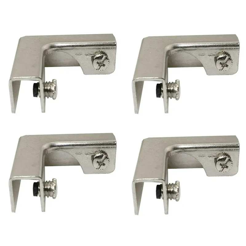 4 個 L 型ガラス固定クリップ 2 ウェイガラスコネクタ  - Furniture Hardware Types のレビューと価格