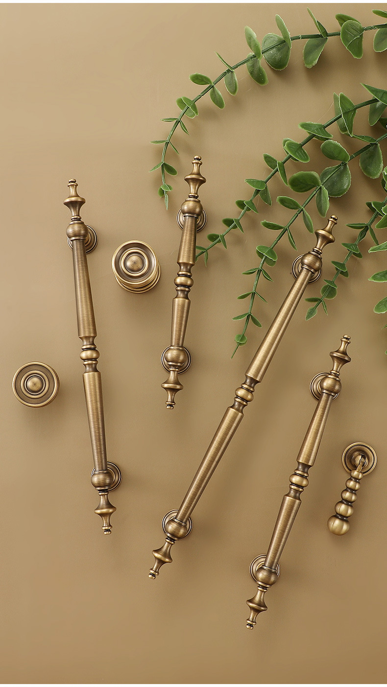 ソリッドブラスキャビネットドロッププル家具ハードウェアキッチ - Furniture Hardware Drop Pulls のレビューと価格