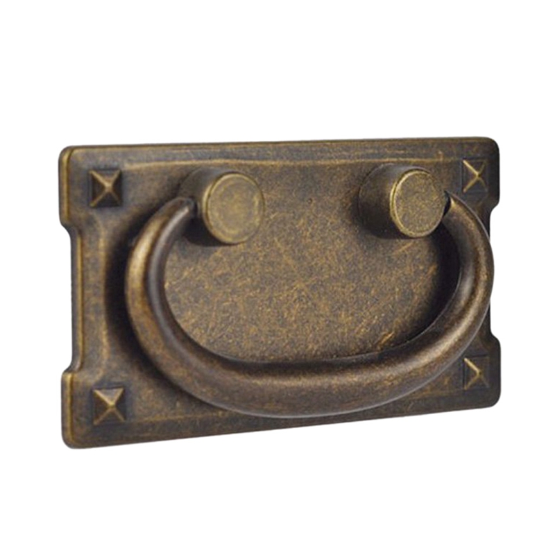 4ピースヴィンテージアンティークブロンズ引き出しリングプルハ - Furniture Hardware Antique のレビューと価格