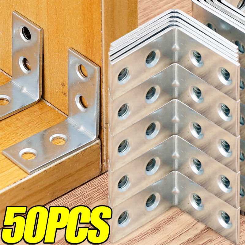 90 °   コーナーブラケット L型ジョイントブラケット  - Furniture Joint Hardware のレビューと価格