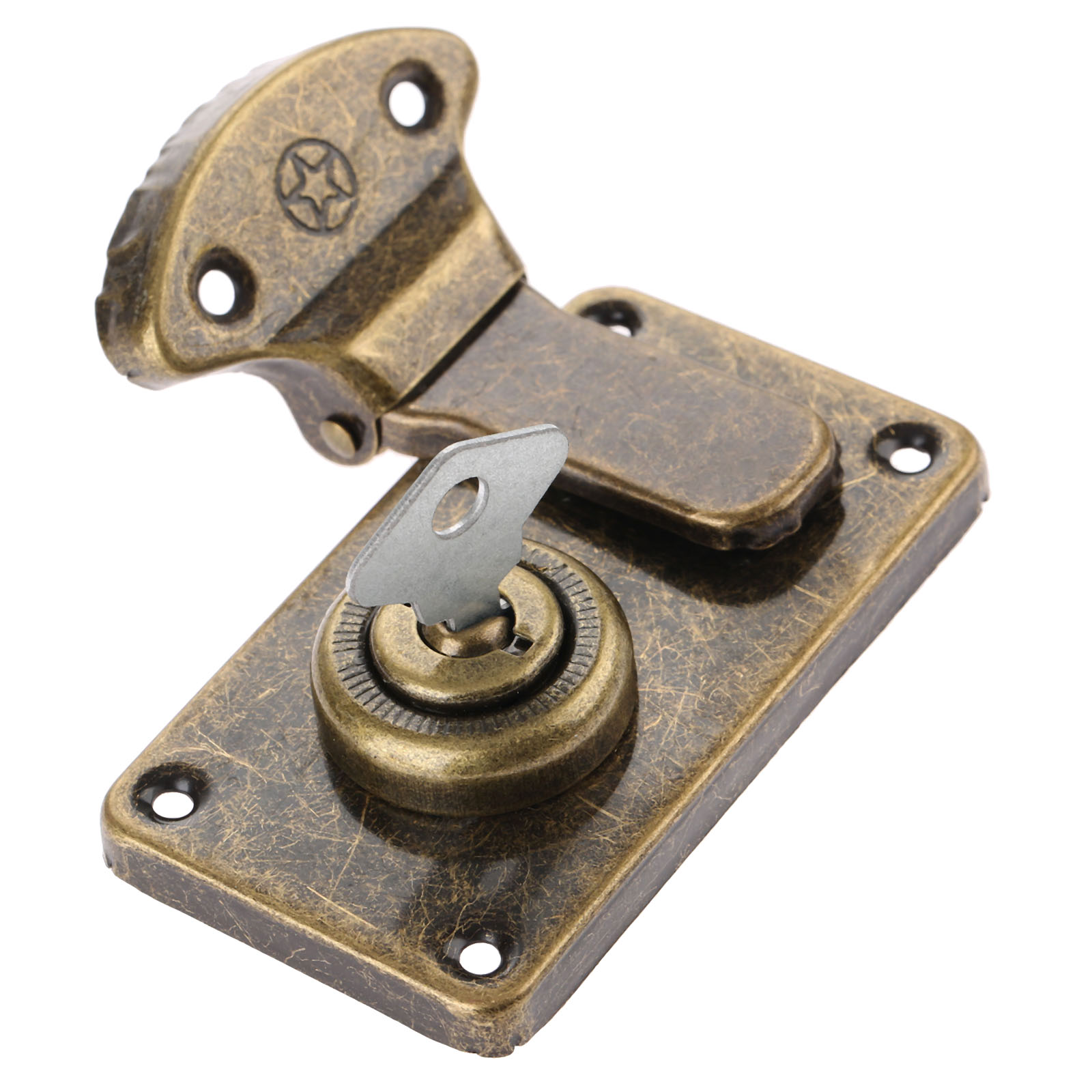 ヴィンテージ家具ハードウェアアンティークボックスラッチ装飾掛 - Furniture Hardware Antique のレビューと価格