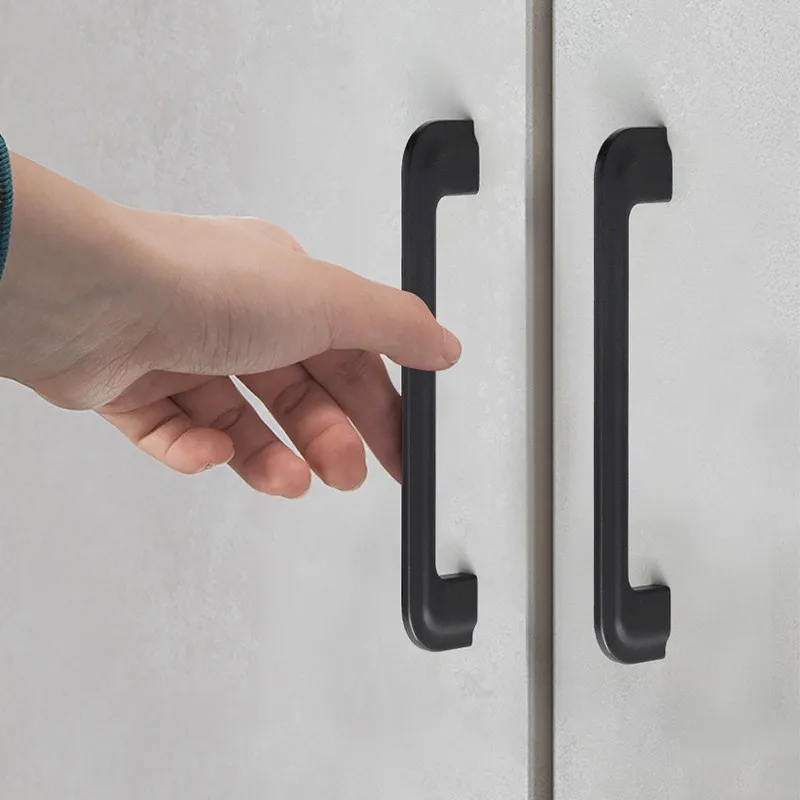 黒拡張ワードローブドアハンドル高品質ゴールドキャビネット引き - Quality Furniture Hardware のレビューと価格