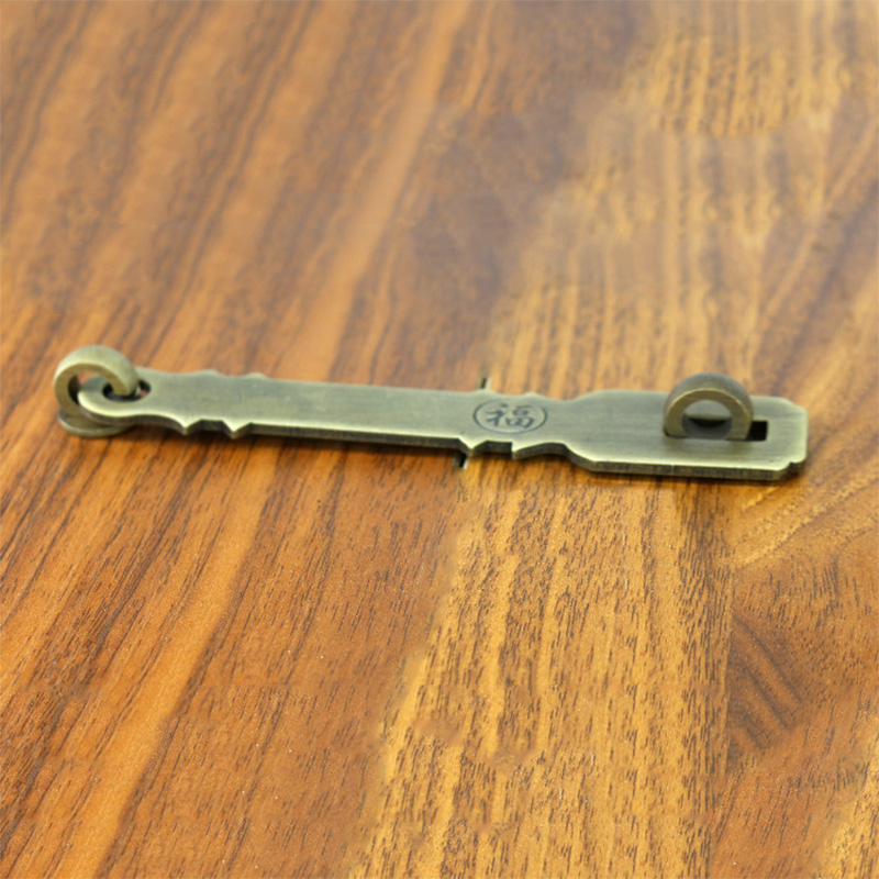 FU 家具ドア真鍮掛け金キャビネットロックバックルアンティー - Furniture Hardware Antique のレビューと価格