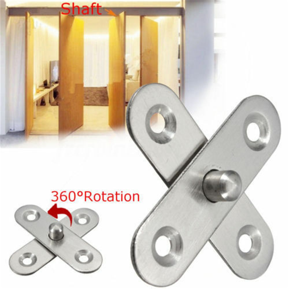 ステンレス鋼の折りたたみ式ドアヒンジ,360度回転,隠しハー - Furniture Rotating Hardware のレビューと価格