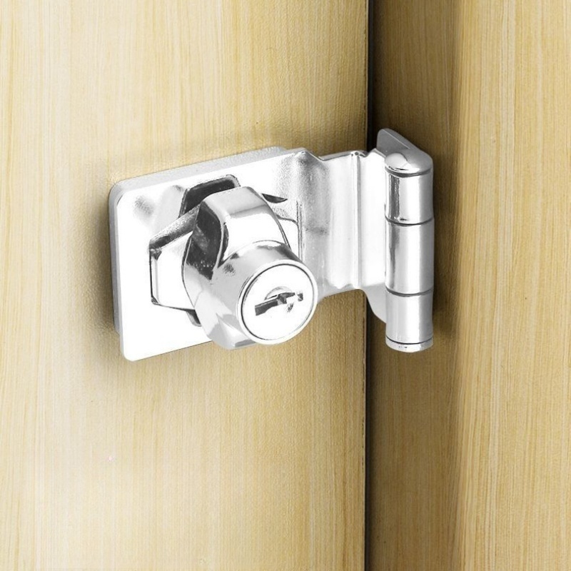 1/2 セットのノブスタイル家具安全ロック、キャビネット、引 - Furniture Joint Hardware のレビューと価格