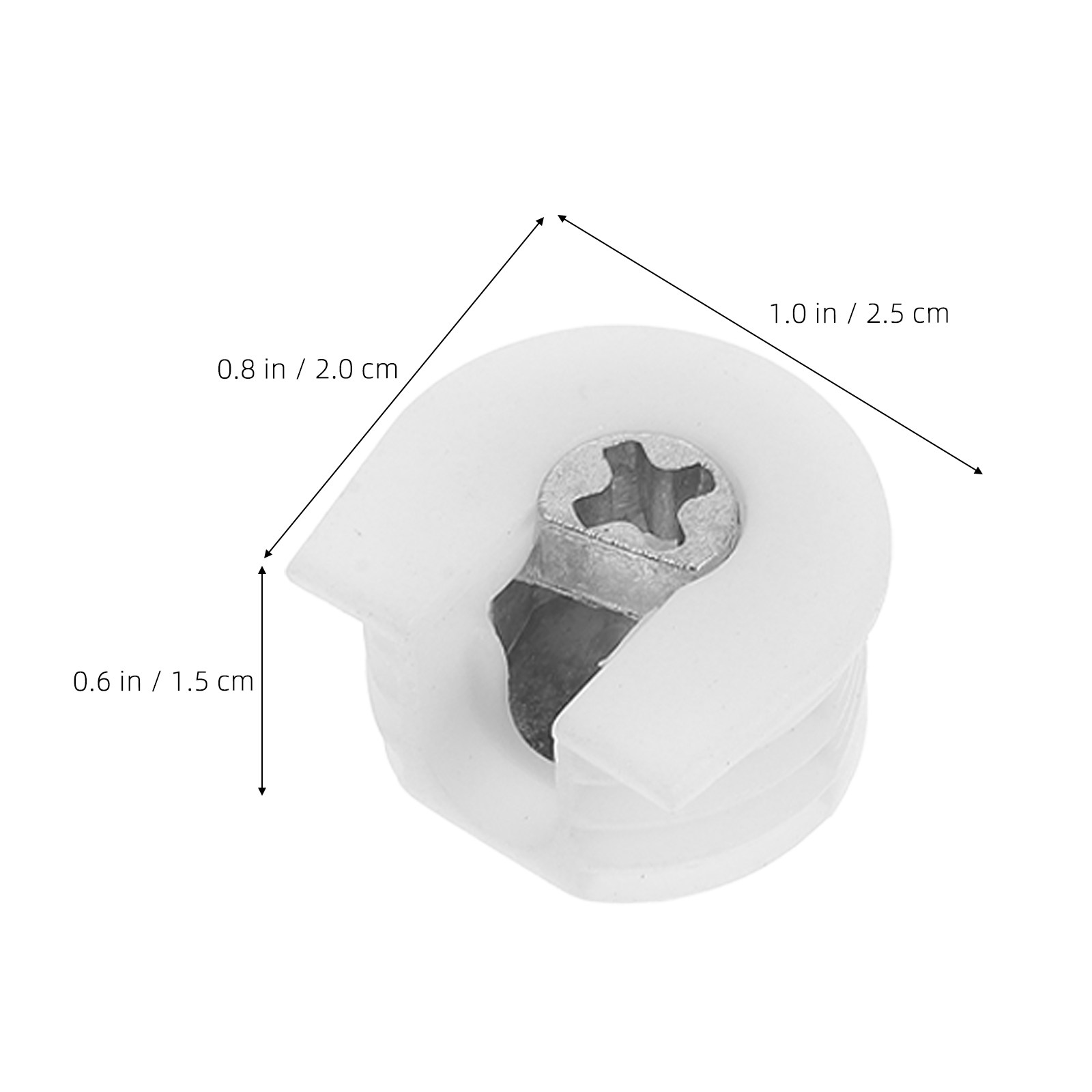20個入り家具用カムロックコネクター、見えない棚用カムロック - Furniture Hardware Cam Lock のレビューと価格