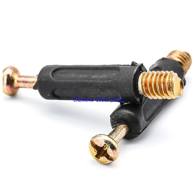 57BE パック 108 カムコネクタ継手必須 3 で 1  - Furniture Hardware Cam Lock のレビューと価格