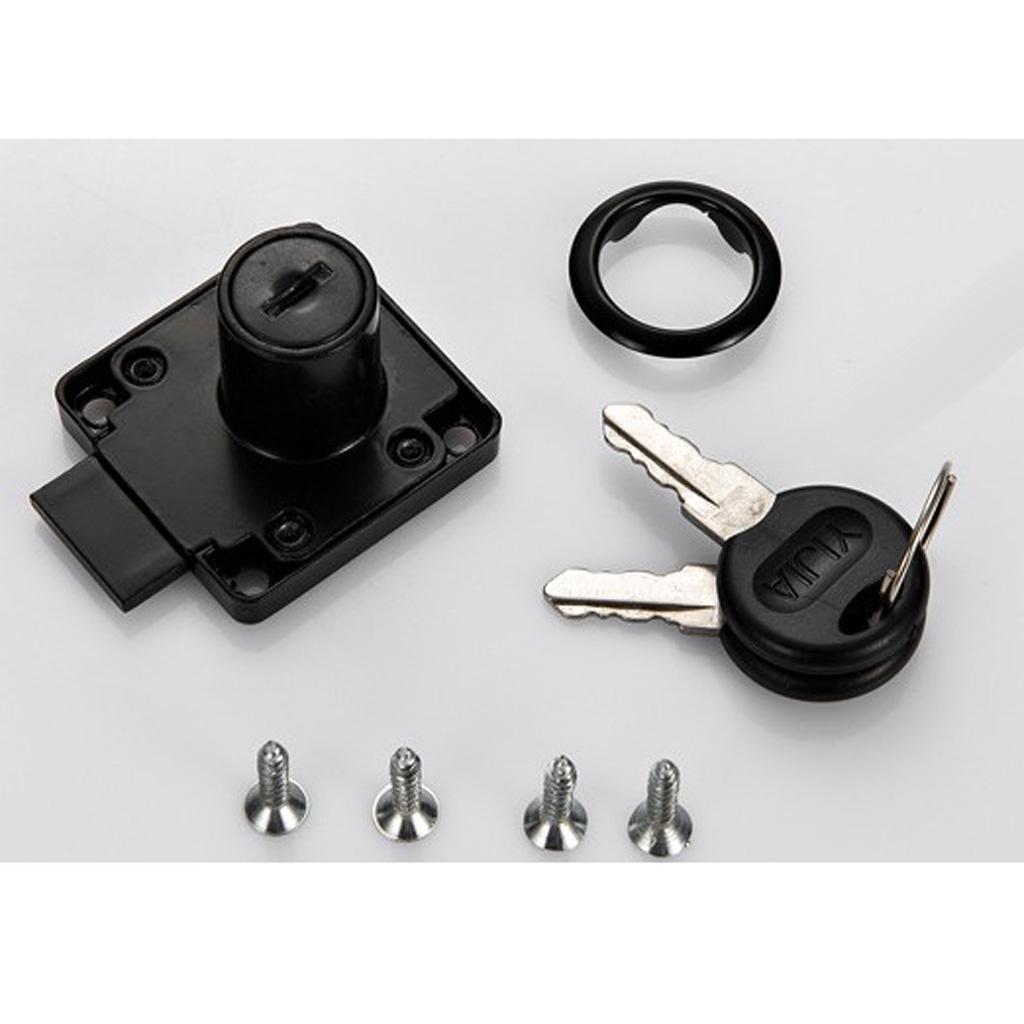 2x 引き出しロック、2つのロックキー付き、家具ハードウェア - Furniture Hardware Locks のレビューと価格