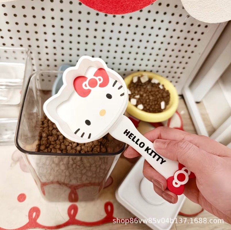 かわいいハローキティ漫画ペット用給餌スプーンロングハンドル大 - Furniture Joint Hardware のレビューと価格