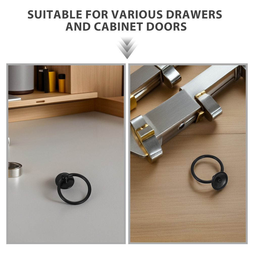 10 個ヴィンテージ亜鉛合金金属リングプルハンドルキャビネッ - Furniture Hardware Drop Pulls のレビューと価格