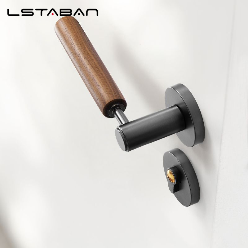 スプリットミュート盗難防止ドアロック北欧手作りクルミ材ハンド - Furniture Joint Hardware のレビューと価格