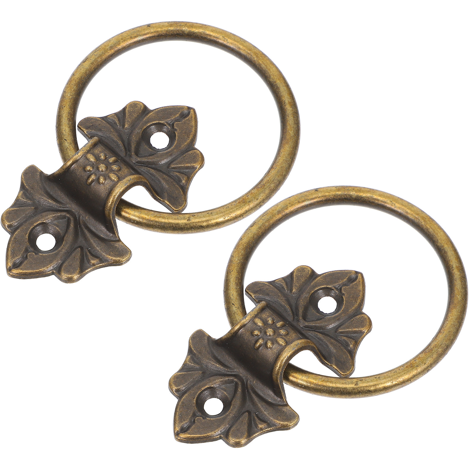 2個セット スタイルドロップリングプル 亜鉛合金製 引き出し - Furniture Hardware Drop Pulls のレビューと価格