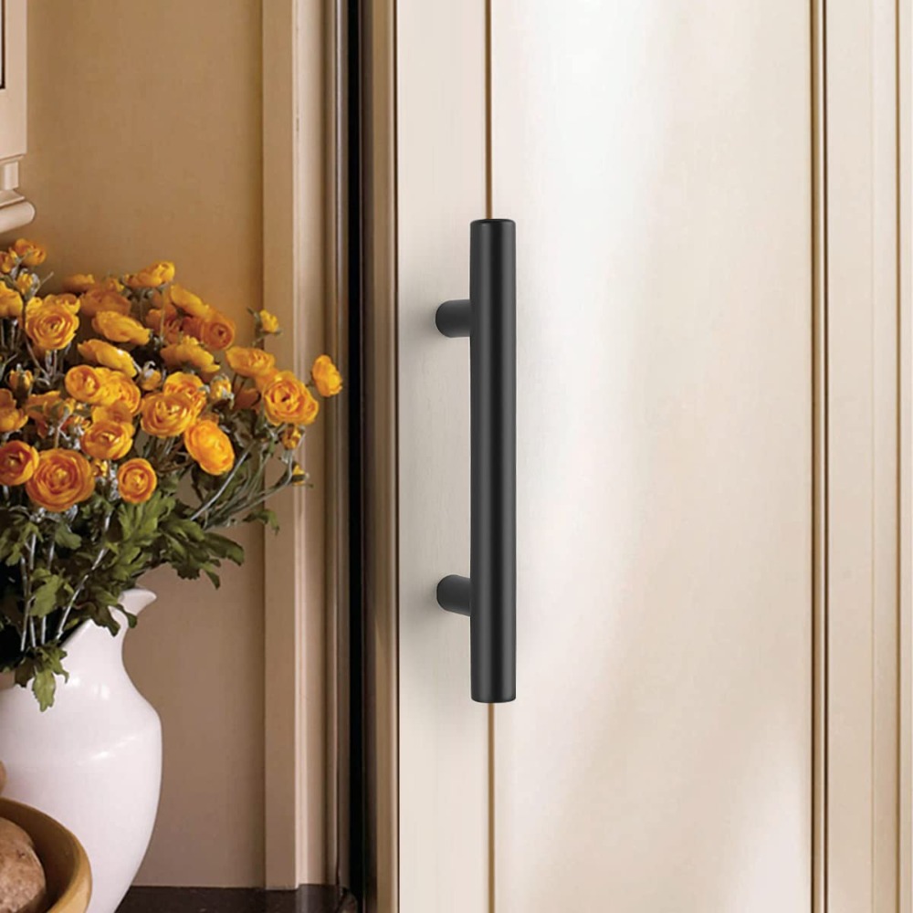 20 個キャビネット取手マットブラックステンレス鋼ドレッサー - Furniture Rotating Hardware のレビューと価格