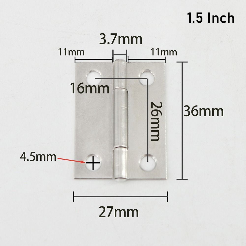 1 個ウィンドウアクセサリードアヒンジ 201 ステンレス鋼 - Furniture Hardware Hinges のレビューと価格