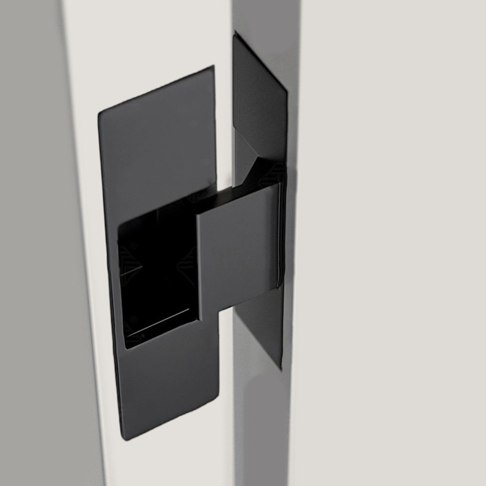 1個入り ブラック ドアヒンジ 隠しヒンジ 調整可能 クロス - Furniture Hardware Hinges のレビューと価格