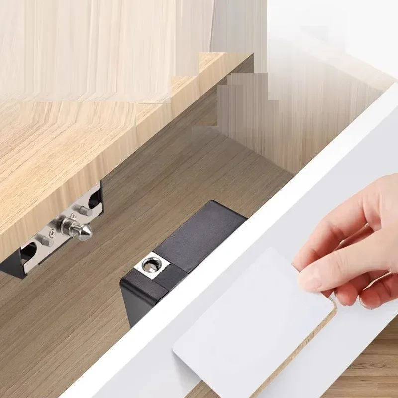 Tuya スマートキャビネットドアロックキーレス不可視電子ロ - Furniture Hardware Locks のレビューと価格